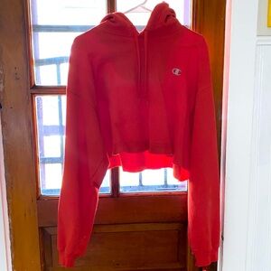 Women's Cropped Champion Hoodie
